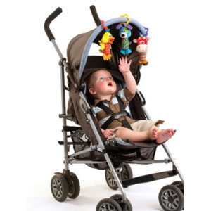 la poussette de bébé